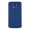 Samsung Чехол-книжка Anymode для Galaxy S 5 синий view cradle case jewel saffiano pattern (F-DMCC000KBL)