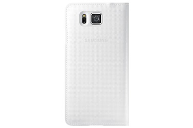 Samsung Чехол  S View для Galaxy Alpha белый (EF-CG850BWEGRU)