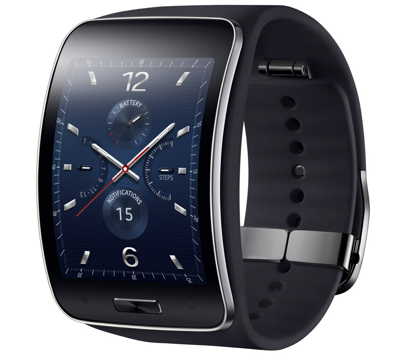 Samsung Часы-телефон Galaxy Gear S SM-R750 черные