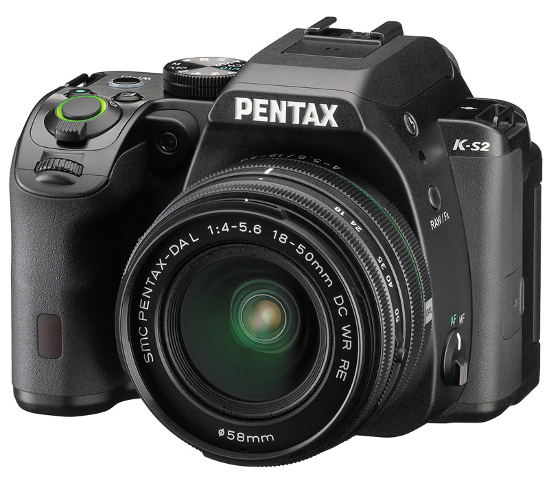 Зеркальный фотоаппарат Pentax K-S2 + 18-50 mm WR черный