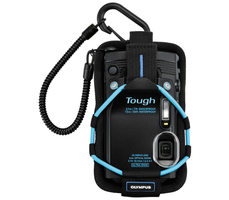 Чехол Olympus CSCH-123 (спортивный держатель) для камер Tough голубой / черный от Яркий Фотомаркет