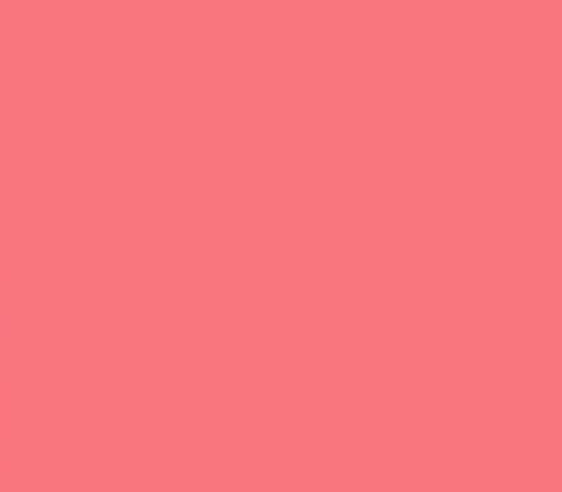 Coral Pink, бумажный, 1.35 х 11 м, розовый 