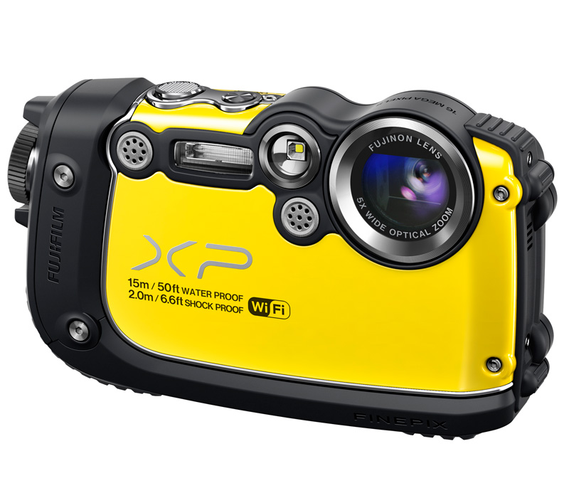 Компактный фотоаппарат Fujifilm FinePix XP200 желтый