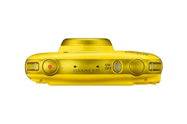 Компактный фотоаппарат Nikon Coolpix S33 желтый + рюкзак