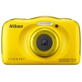Компактный фотоаппарат Nikon Coolpix S33 желтый + рюкзак