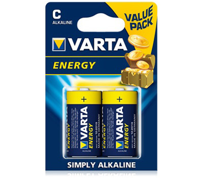 Батарейки Varta LR14 (C) Energy, 2 шт