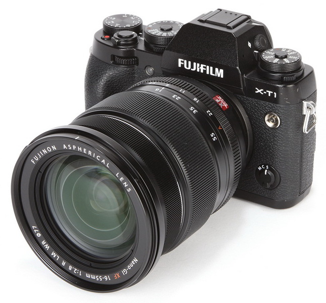 Беззеркальный фотоаппарат Fujifilm X-T1 Black Kit + XF 16-55mm