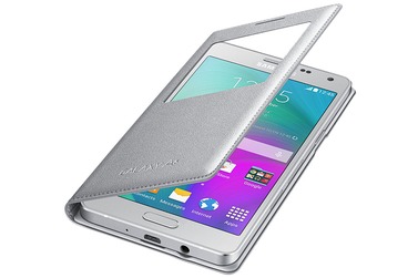 Samsung Чехол  S View Cover для Galaxy A5 серебристый (EF-CA500BSEGRU)