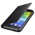 Samsung Чехол  Flip Cover для Galaxy J1 черный (EF-FJ100BBEGRU)