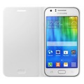 Samsung Чехол  Flip Cover для Galaxy J1 белый (EF-FJ100BWEGRU)