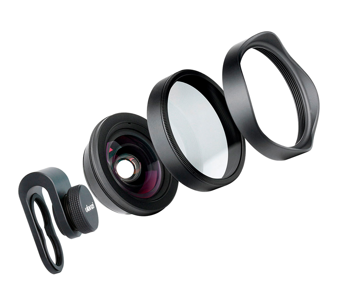 16mm Wide Angle Lens для смартфона + CPL фильтр