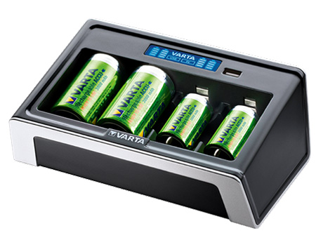 Зарядное устройство Varta LCD Universal Charger (AA, AAA, C, D, 9V, USB) от Яркий Фотомаркет