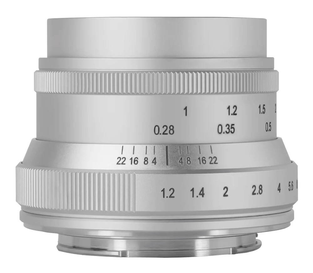 35mm f/1.2 II Sony E (APS-C), серебристый