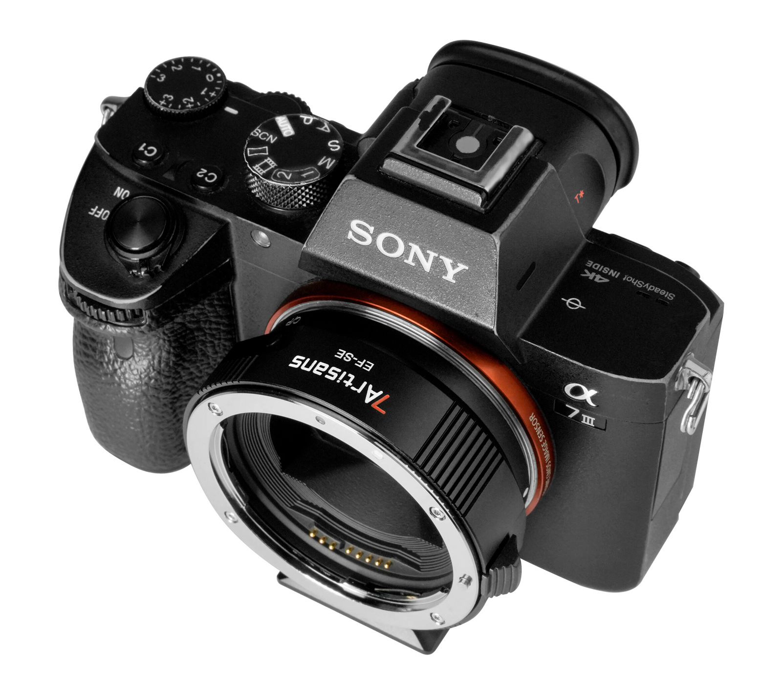 EF-E, с Canon EF на Sony E, автофокус