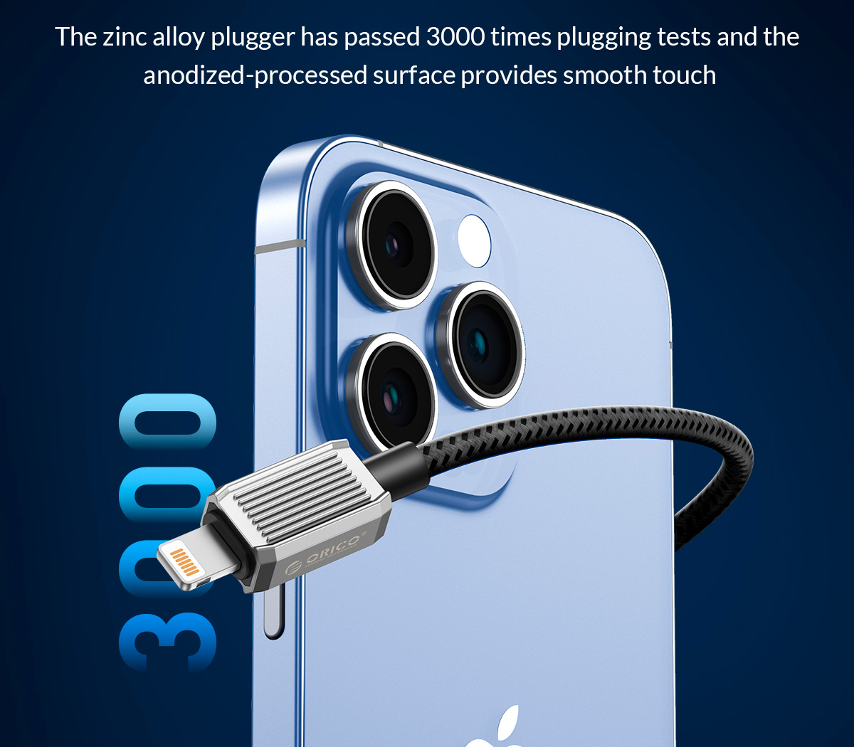 GQZ29-10 USB-С / Lightning, до 29 Вт, 1 м