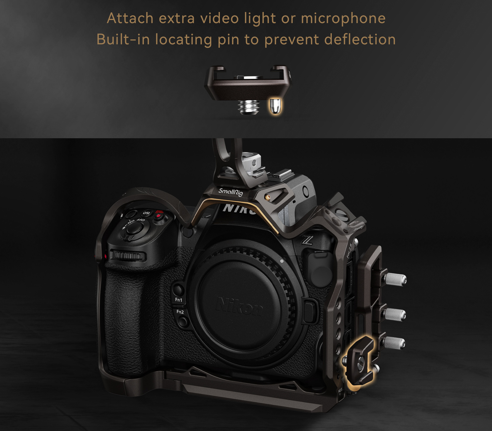 4317 Night Eagle для Nikon Z8 + верхняя ручка и фиксатор кабеля