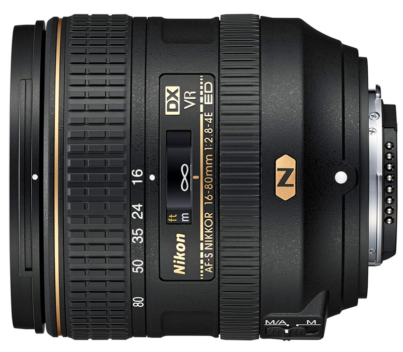 Объектив Nikon AF-S DX NIKKOR 16-80mm f/2.8-4E ED VR от Яркий Фотомаркет