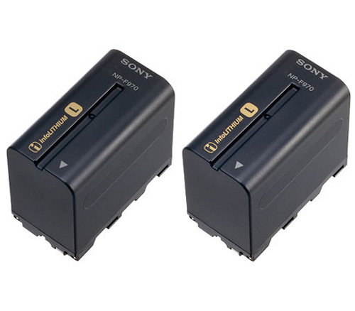 Аккумуляторы Sony 2NP-F970 для HXR-NX5E, PXW-Z100 и др. (2 шт. NP-F970) от Яркий Фотомаркет
