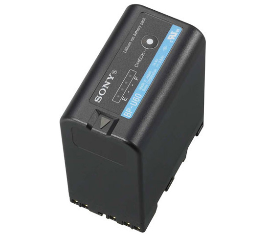 Аккумулятор Sony BP-U60 для видеокамер, 56 Вт*ч от Яркий Фотомаркет