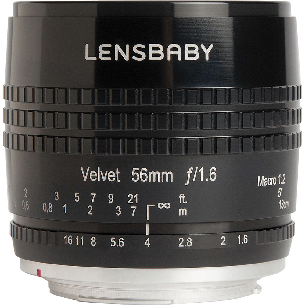 Объектив Lensbaby Velvet 56 Canon черный