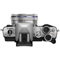 Беззеркальный фотоаппарат Olympus OM-D E-M10 Mark II kit + 14-42 EZ серебристый
