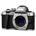 Беззеркальный фотоаппарат Olympus OM-D E-M10 Mark II серебристый Kit  + 14-150/4-5.6 II черный