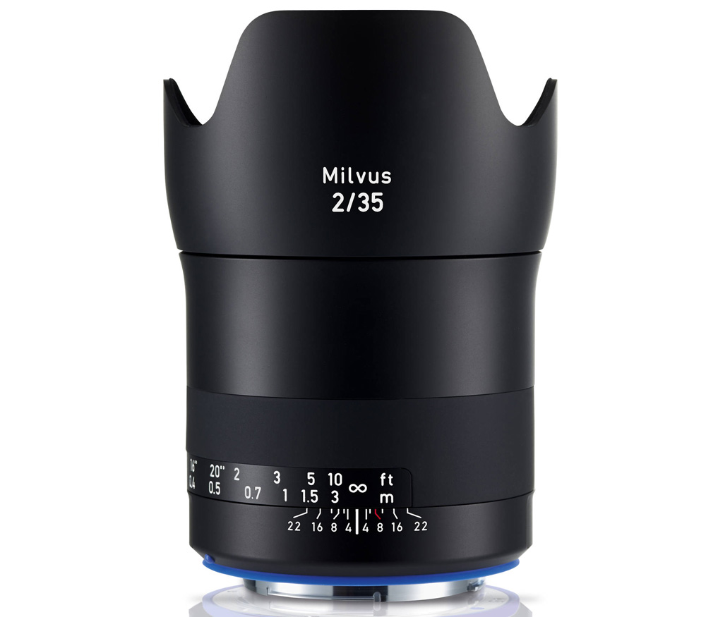 Объектив Zeiss Milvus 2/35 ZE для Canon EF (35mm f/2)