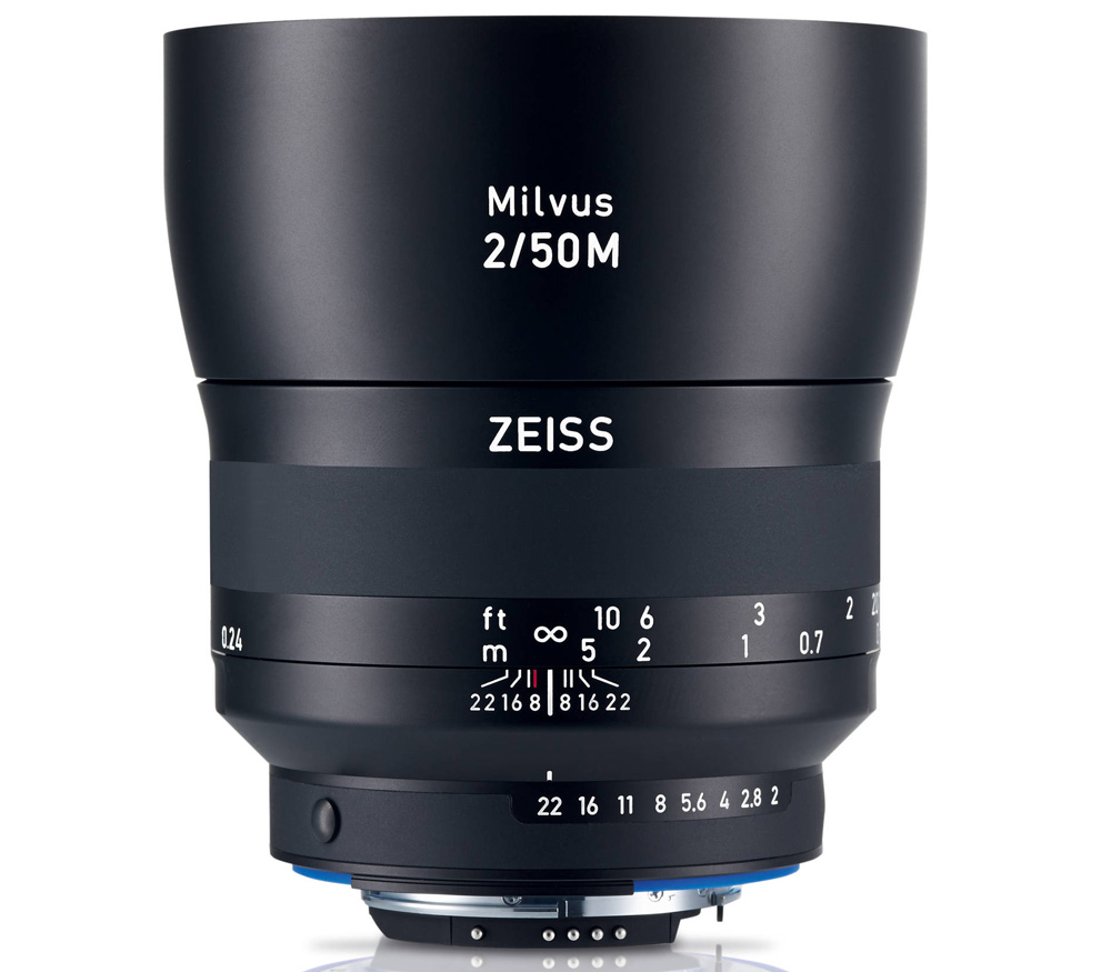 Объектив Zeiss Milvus 2/50M ZF.2 для Nikon F (50mm f/2 Macro)