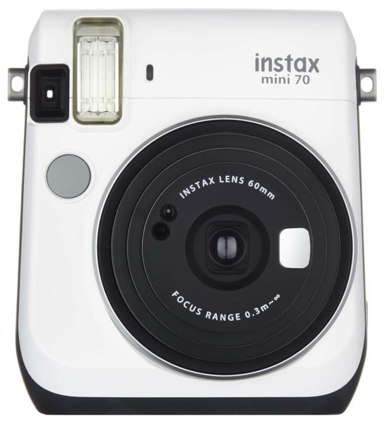 Фотоаппарат моментальной печати Fujifilm Instax Mini 70 белый