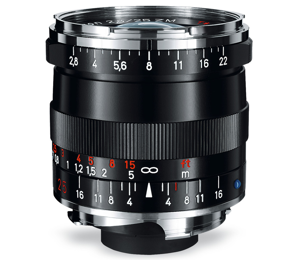 Объектив Zeiss Biogon T* 2.8/25 ZM для Leica M, черный (25mm f/2.8) от Яркий Фотомаркет