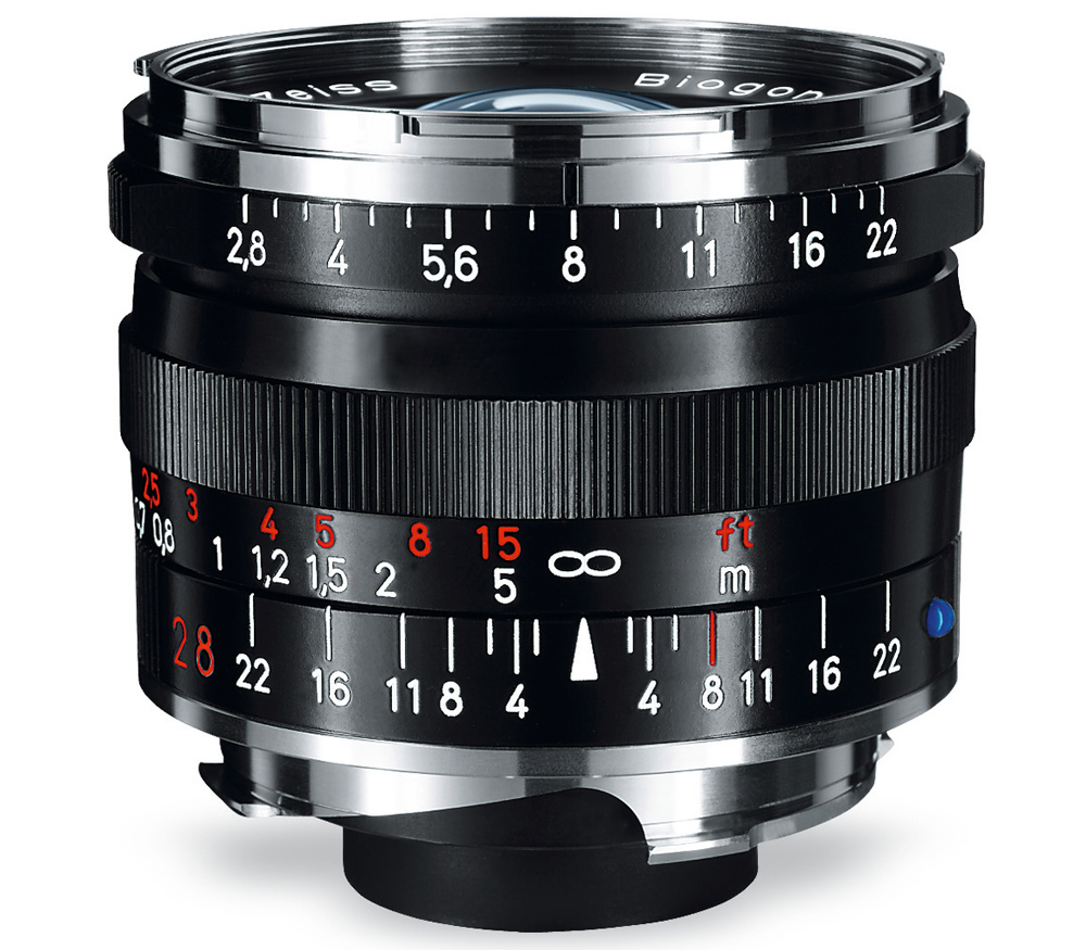 Объектив Zeiss Biogon T* 2.8/28 ZM для Leica M, черный (28mm f/2.8) от Яркий Фотомаркет