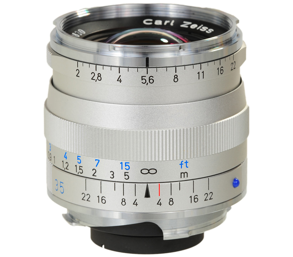 Объектив Zeiss Biogon T* 2/35 ZM для Leica M, серебристый (35mm f/2) от Яркий Фотомаркет