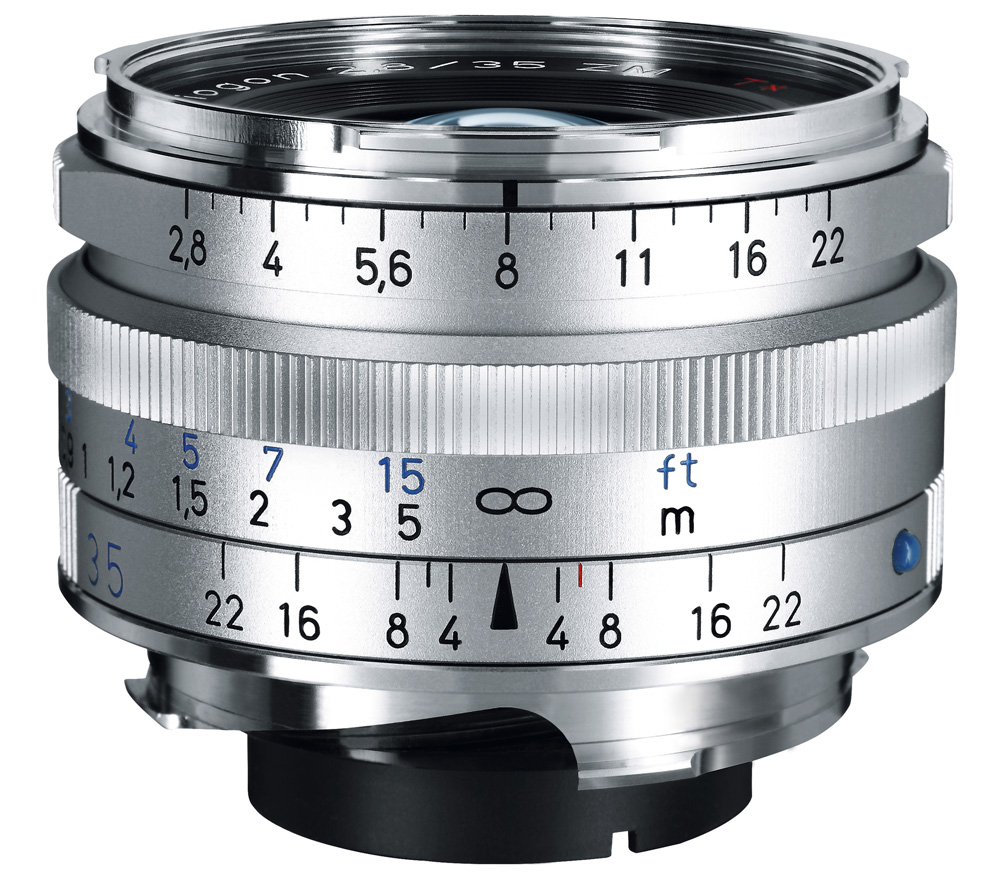 Объектив Zeiss C Biogon T* 2.8/35 ZM для Leica M, серебряный (35mm f/2.8) от Яркий Фотомаркет