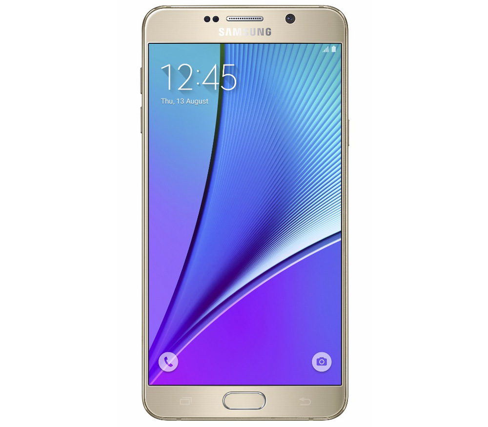 Телефон Samsung Galaxy Note 5 64Gb золотой (SM-N920CZDESER)