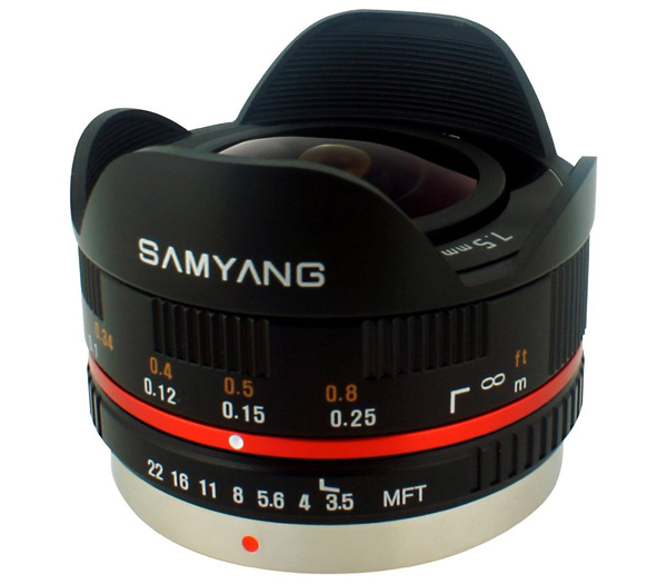 Объектив Samyang 7.5mm f/3.5 UMC Fisheye Micro 4/3 black от Яркий Фотомаркет