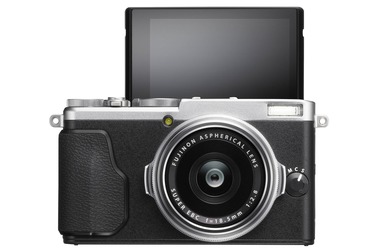 Компактный фотоаппарат Fujifilm X70 серебристый