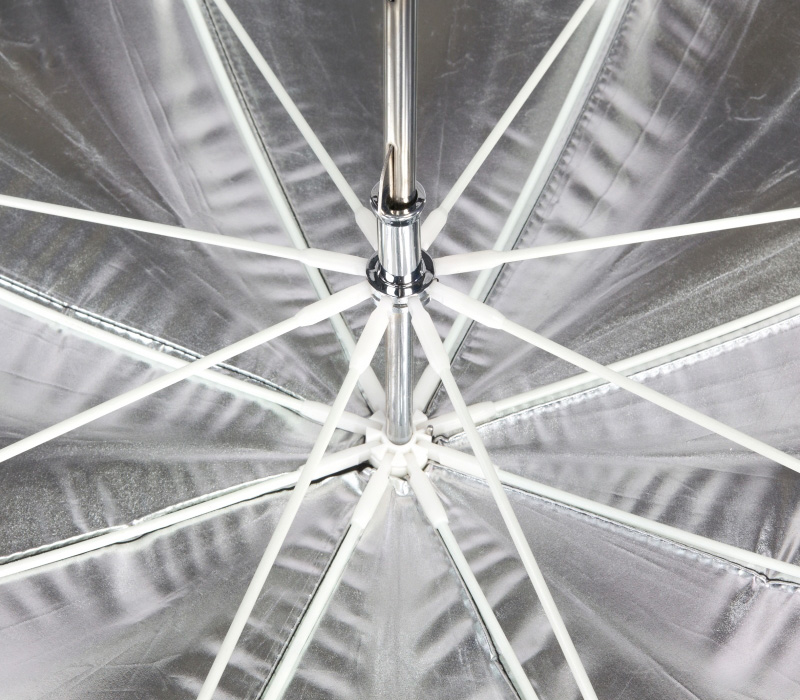 Фотозонт Lumifor LUSB-84 ULTRA, зонт на отражение, 84 см, серебряный от Яркий Фотомаркет