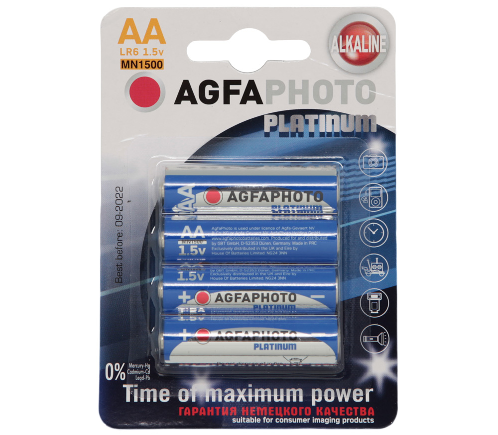 Батарейки Agfa AA (4 шт.)