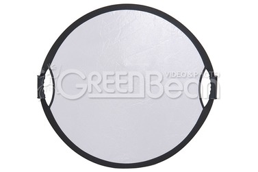 Отражатель GreenBean GB Flex 80, серебристый / белый, 80 см