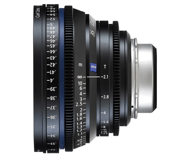 Кинообъектив Zeiss CP.2 2.1/35 T* для PL (35mm T2.1) от Яркий Фотомаркет