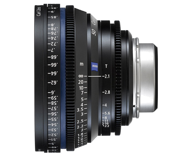 Кинообъектив Zeiss CP.2 2.1/50 T* для PL (50mm T2.1) от Яркий Фотомаркет