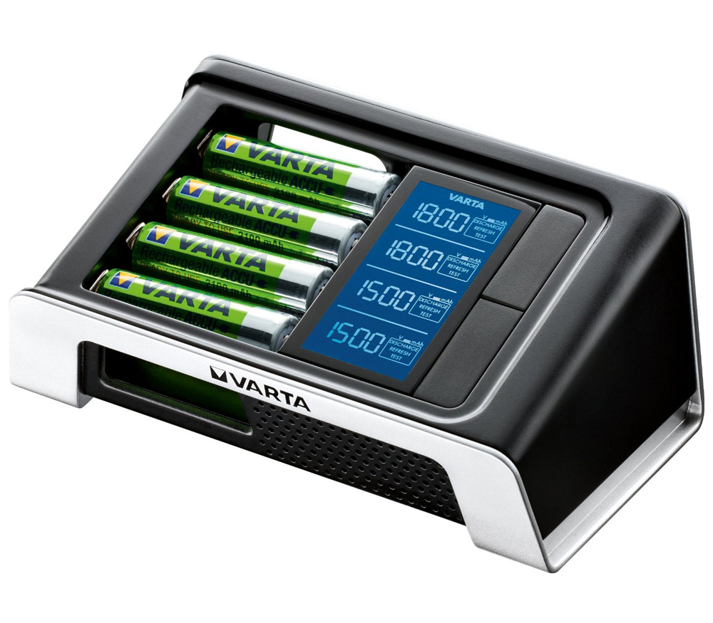 Зарядное устройство Varta Ultra Fast LCD Charger + 4 акк. АА 2400mAh Ready2Use от Яркий Фотомаркет