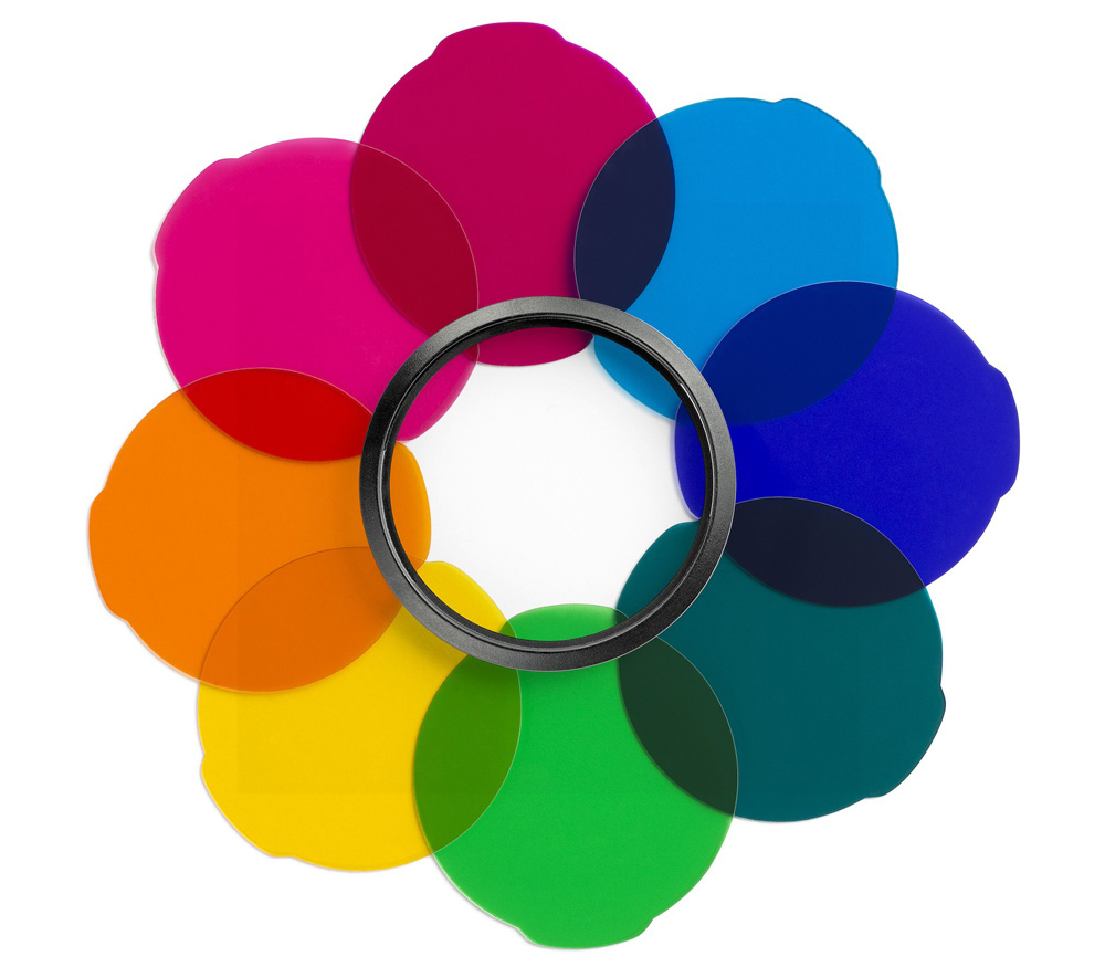 Цветные фильтры Manfrotto для приборов Lumie от Яркий Фотомаркет