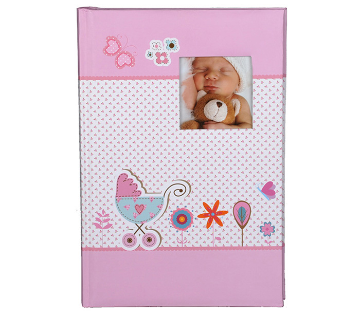 Фотоальбом Henzo 10х15см 300 фото Baby Moments, детский, розовый от Яркий Фотомаркет