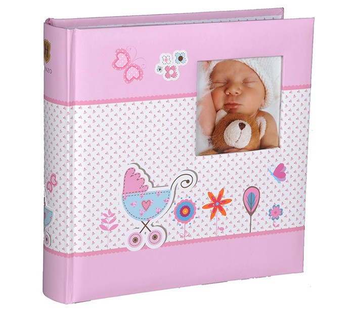 Фотоальбом Henzo 10х15см 200 фото Baby Moments, детский, розовый от Яркий Фотомаркет
