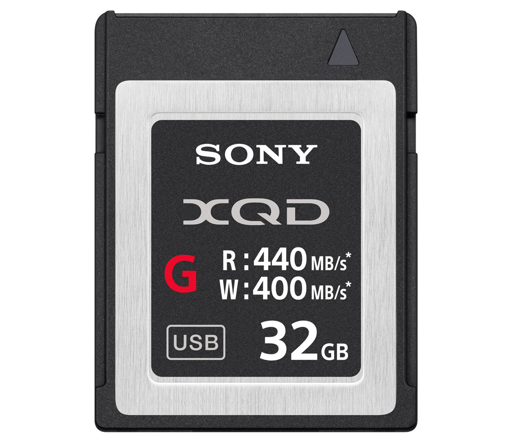 Карта памяти Sony XQD 32Gb  QDG32E, чтение 440, запись 400 Мб/c