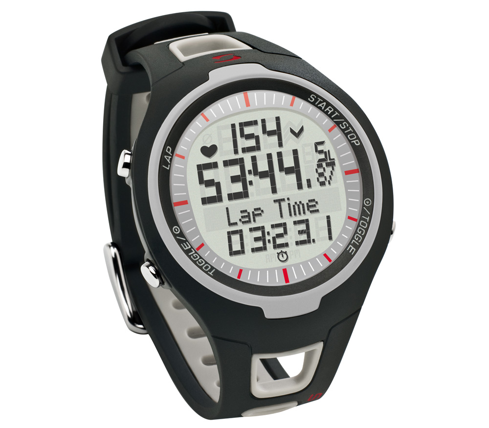 Спортивные часы Sigma Sport Sigma PC-15.11 (пульсометр, тренер, калории, круги), серые от Яркий Фотомаркет
