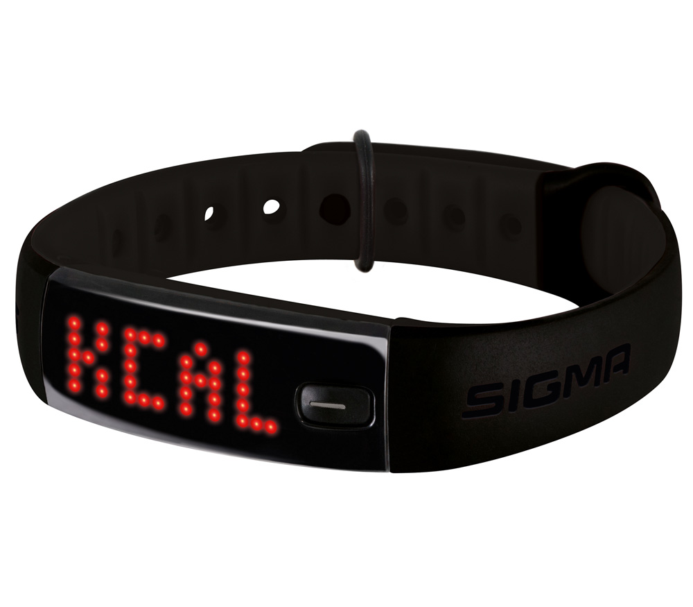 Фитнес-браслет Sigma Sport Activo, черный от Яркий Фотомаркет