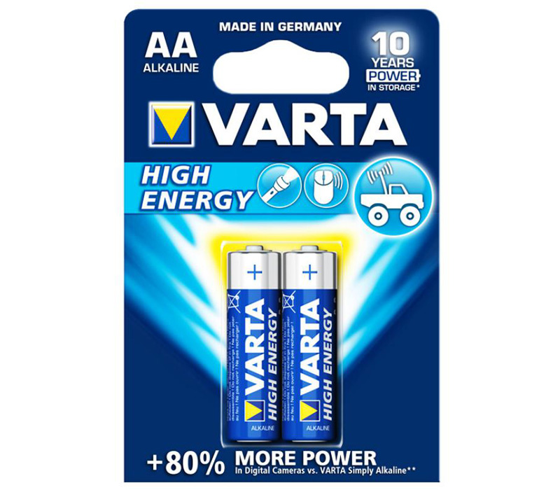Батарейки Varta AA High Energy (2 шт.)