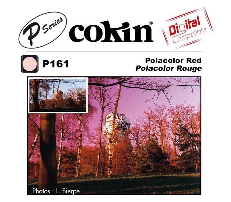 Светофильтр Cokin Polacolor Red, поляризационный, красный от Яркий Фотомаркет